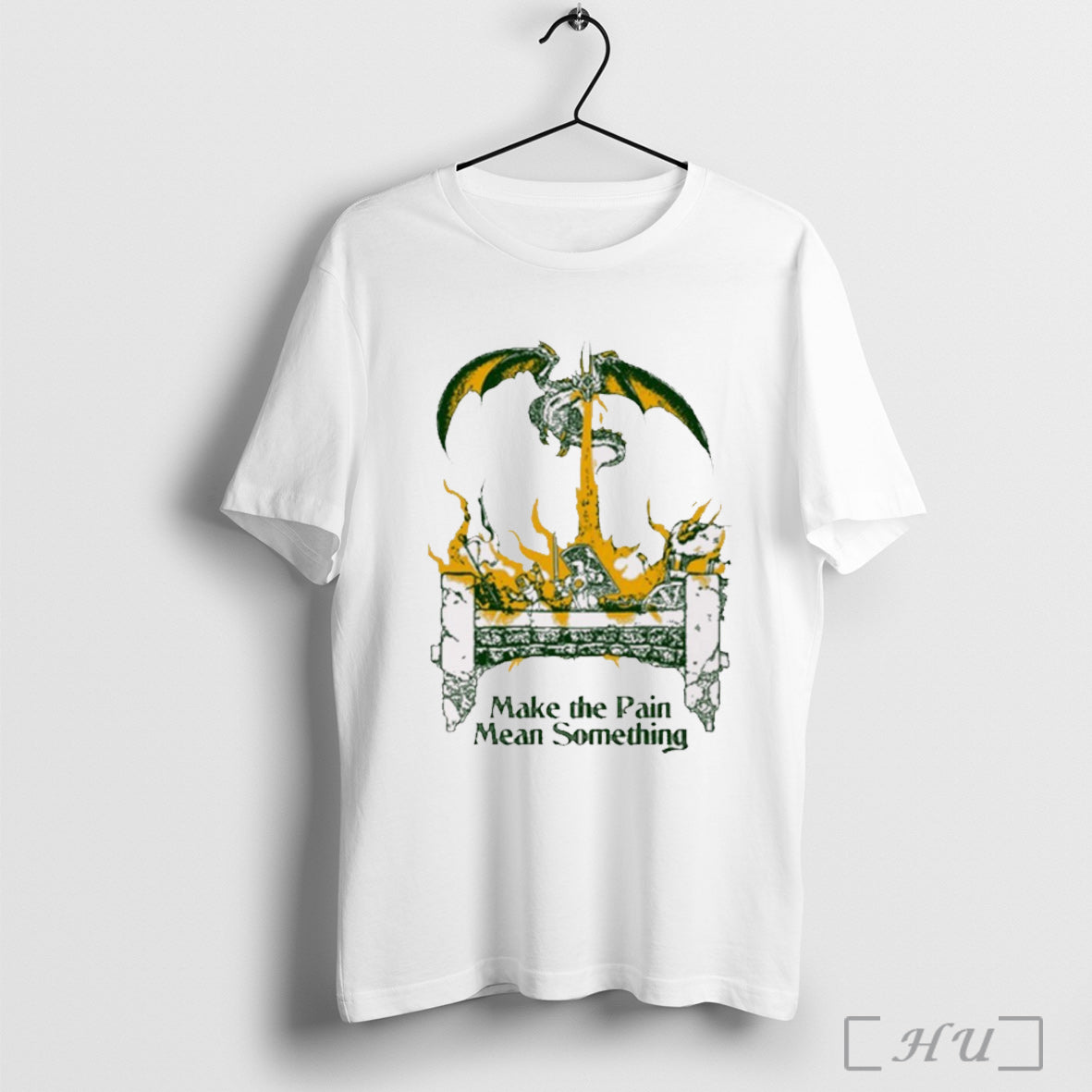 Officials Fuckyoubaker Make The Pain Mean Something Painting T Shirt
