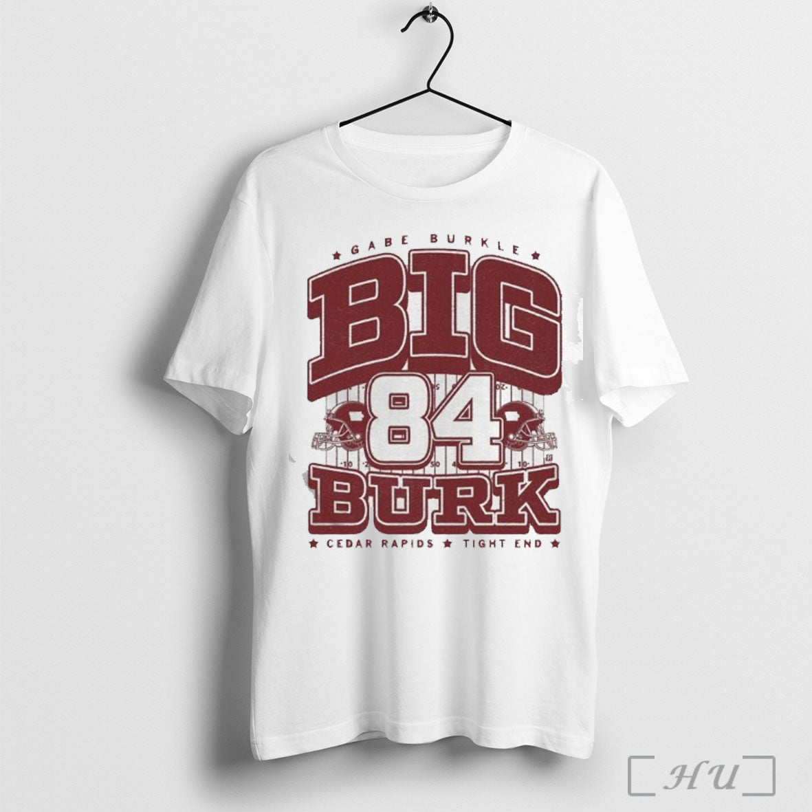 Officials Gabe Burkle Big Burk Cedar Rapids Tight End T Shirt