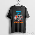 Officials General Motors Horror Film You Cant Sit With Us T Shirt