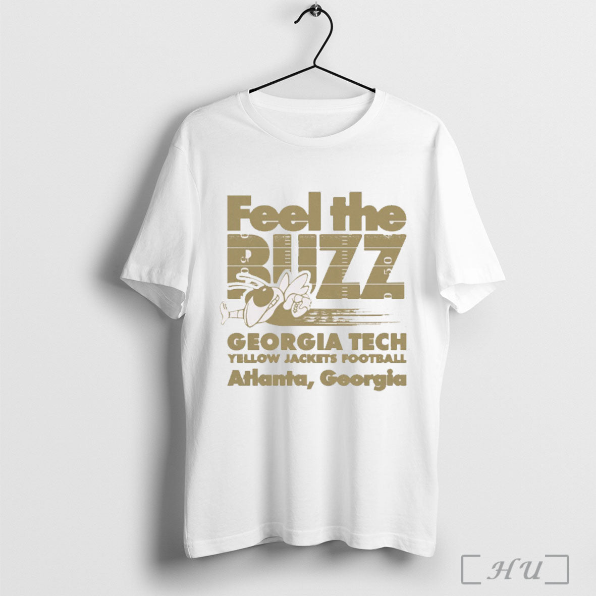 Officials Georgia Tech Yellow Jackets Football Feel The Buzz Atlanta Georgia 2025 T Shirt