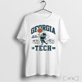 Officials Georgia Tech Yellow Jackets On To Denver 1990 T Shirt