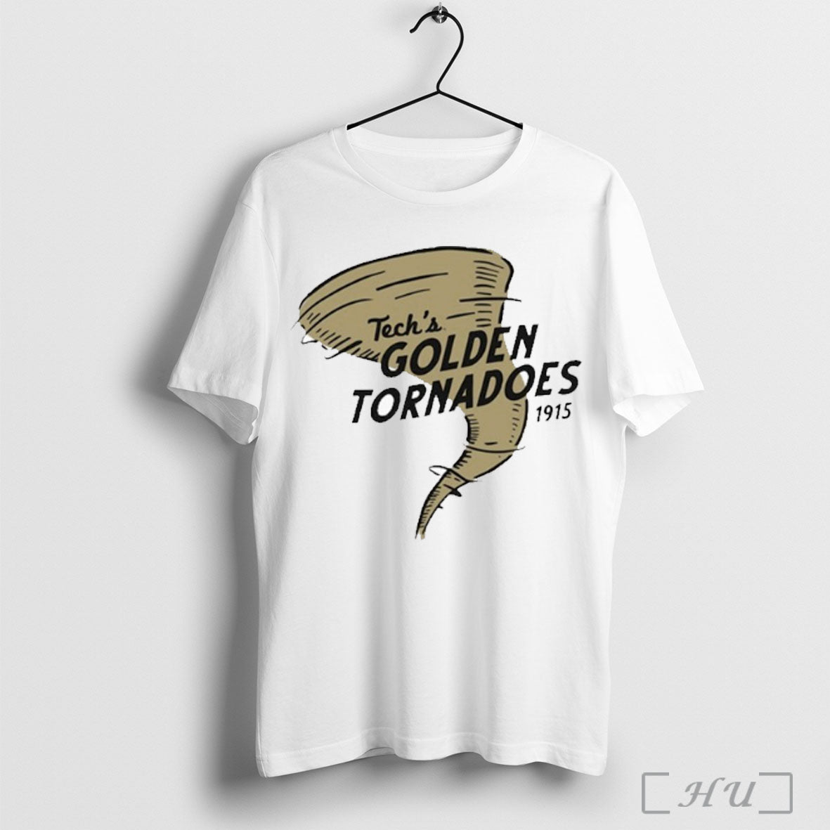 Officials Georgia Tech Yellow Jackets Techs Golden Tornadoes 1915 T Shirt