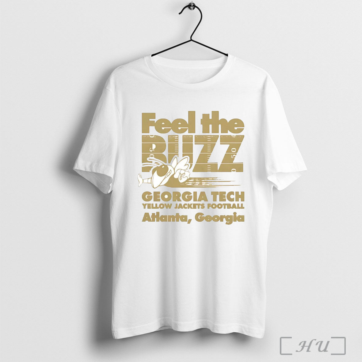 Officials Georgia Tech Yellow Jackets Feel The Buzz T Shirt