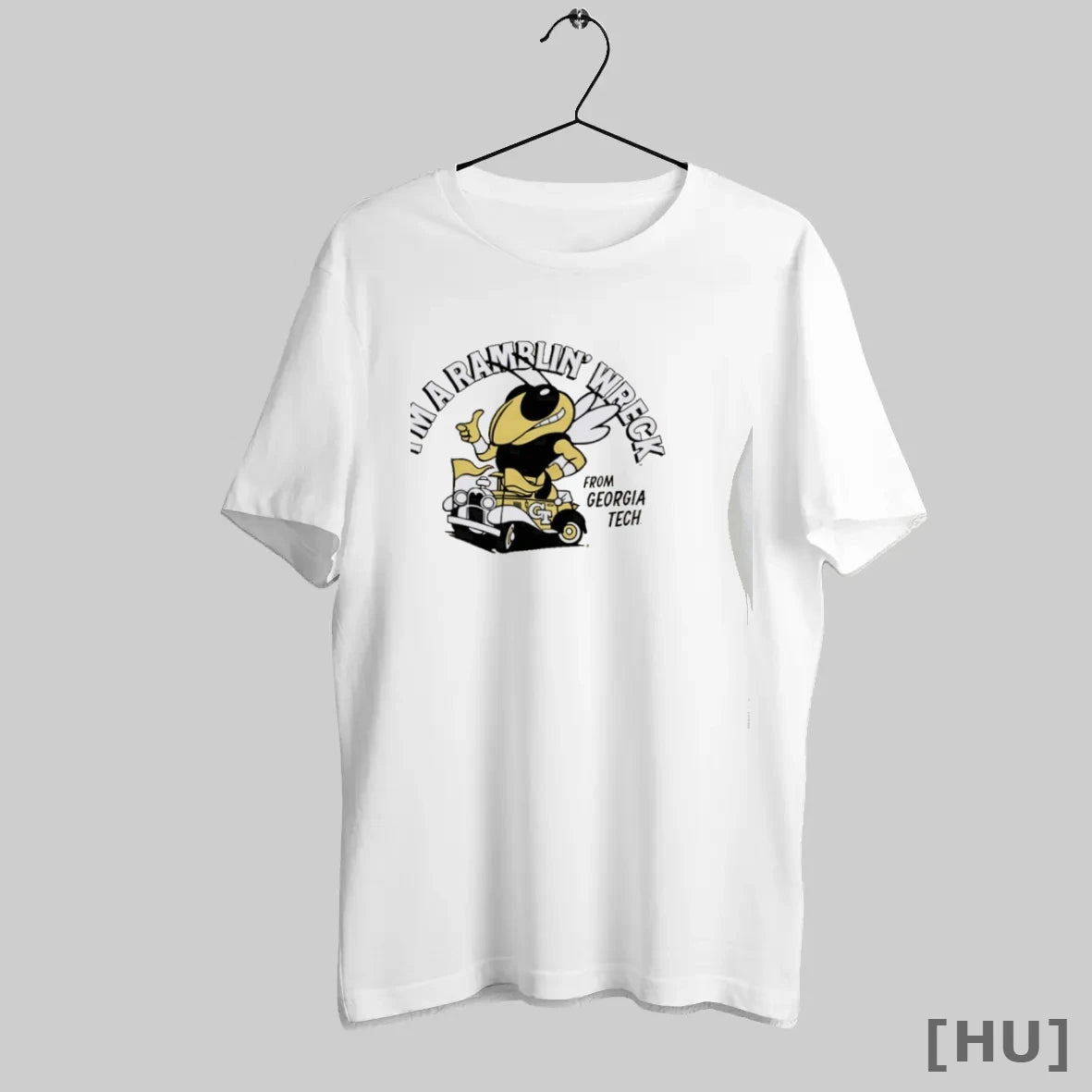 Officials Georgia Tech Yellow Jackets Ramblin Wreck T Shirt