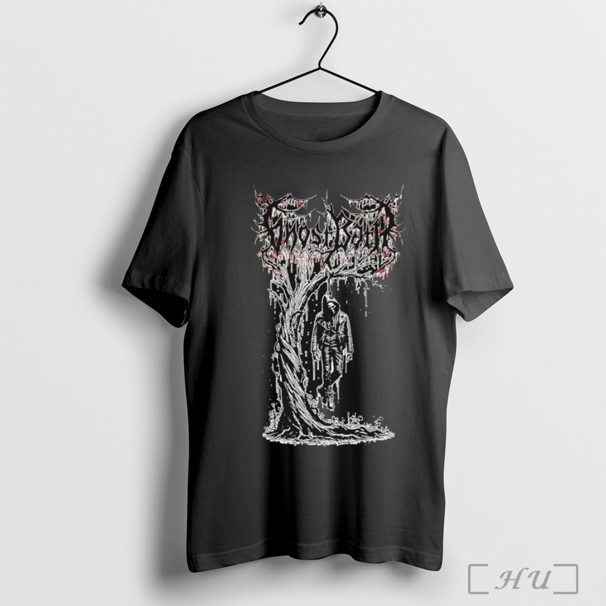 Officials Ghost Bath Noose Music To Kill Yourself To Hanging T Shirt