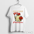 Officials Ghost Philadelphia Phillies Red October Halloween T Shirt