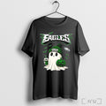 Officials Ghost X Philadelphia Eagle Among The Bats Halloween T Shirt