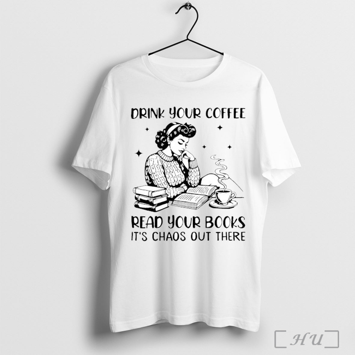 Officials Girl Drink Your Coffee Read Your Books T Shirt