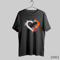 Officials Go Auburn Tigers Diamond Heart T Shirt