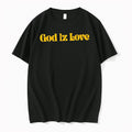 Officials God Iz Love Faith Religious Spiritual Christianity Theology Scripture Church Premium T Shirt