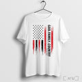 Officials God Family Country Charlie Kirk Us Flag T Shirt
