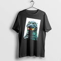Officials Godzilla Japanese Kaiju Monster Snarling Face Close Up Portrait Mens T Shirt Sweater
