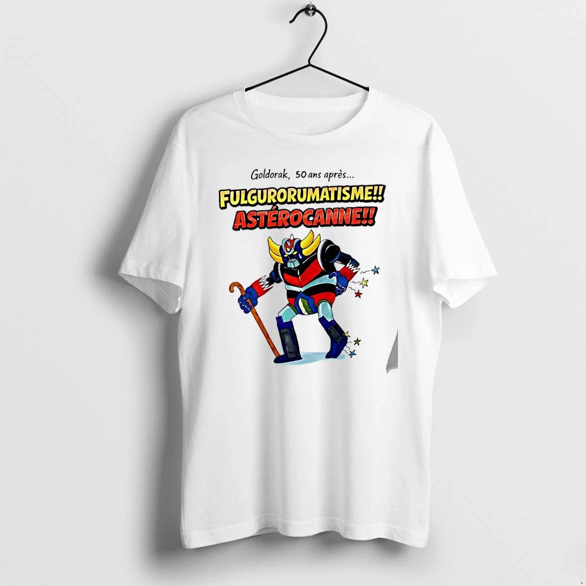 Officials Goldorak 50 Ans Apres Fulgurorumatisme Asterocanne Premium T Shirt