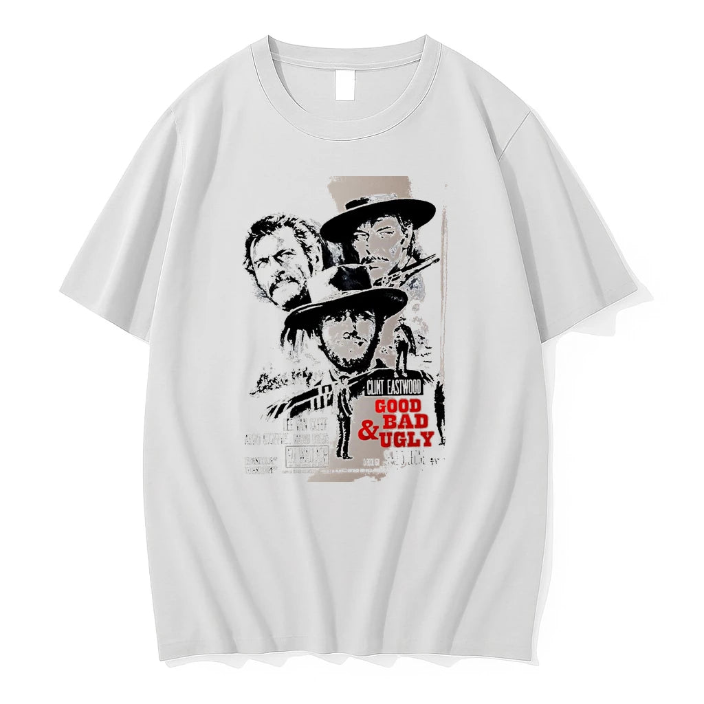 Officials Good Bad Ugly Clint Eastwood Lee Van Cleef Eli Wallach White