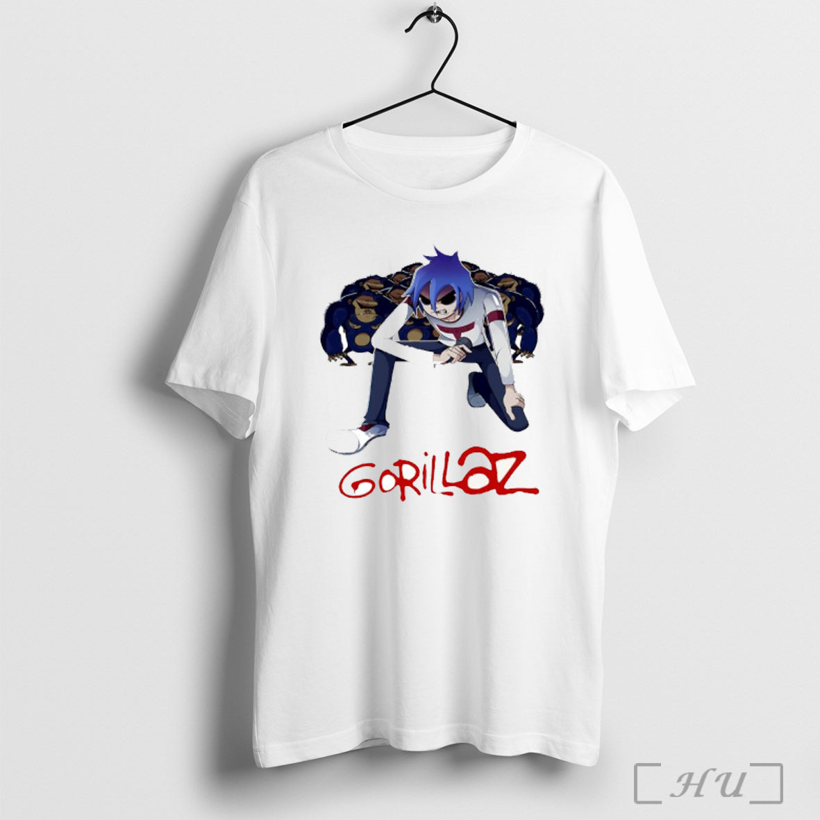 Officials Gorillaz Kpop Demon Hunter White S T Shirt