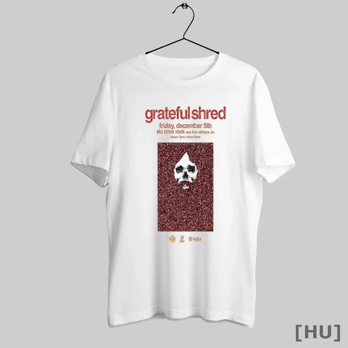 Officials Grateful Shred Dec 5 2025 San Luis Obispo Ca T Shirt