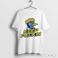 Officials Green Bay Packers Milwaukee Brewers Keep Pecking Cheese Bird T Shirt