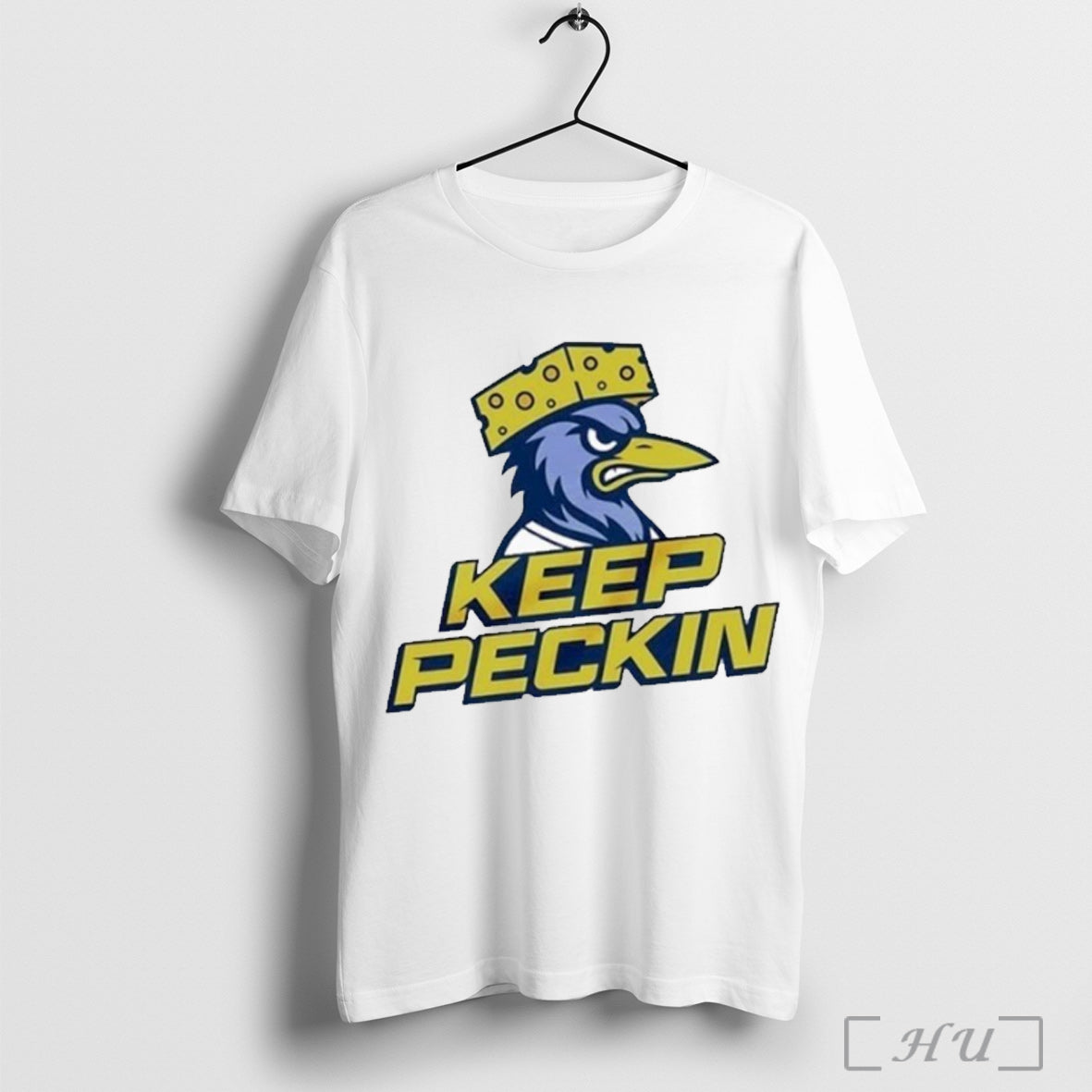 Officials Green Bay Packers Milwaukee Brewers Keep Pecking Cheese Bird T Shirt