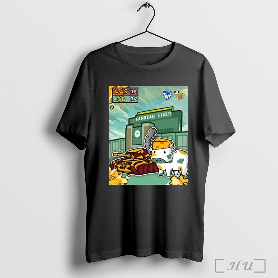 Officials Green Bay Packers Take Out Washington Commanders 27 18 Final Score T Shirt