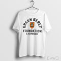 Officials Green Beret Foundation Lacrosse Macvsog Logo Ladies T Shirt