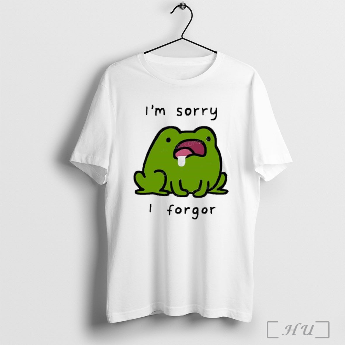 Officials Green Frog With Bad Memory Im Sorry I Forgot T Shirt