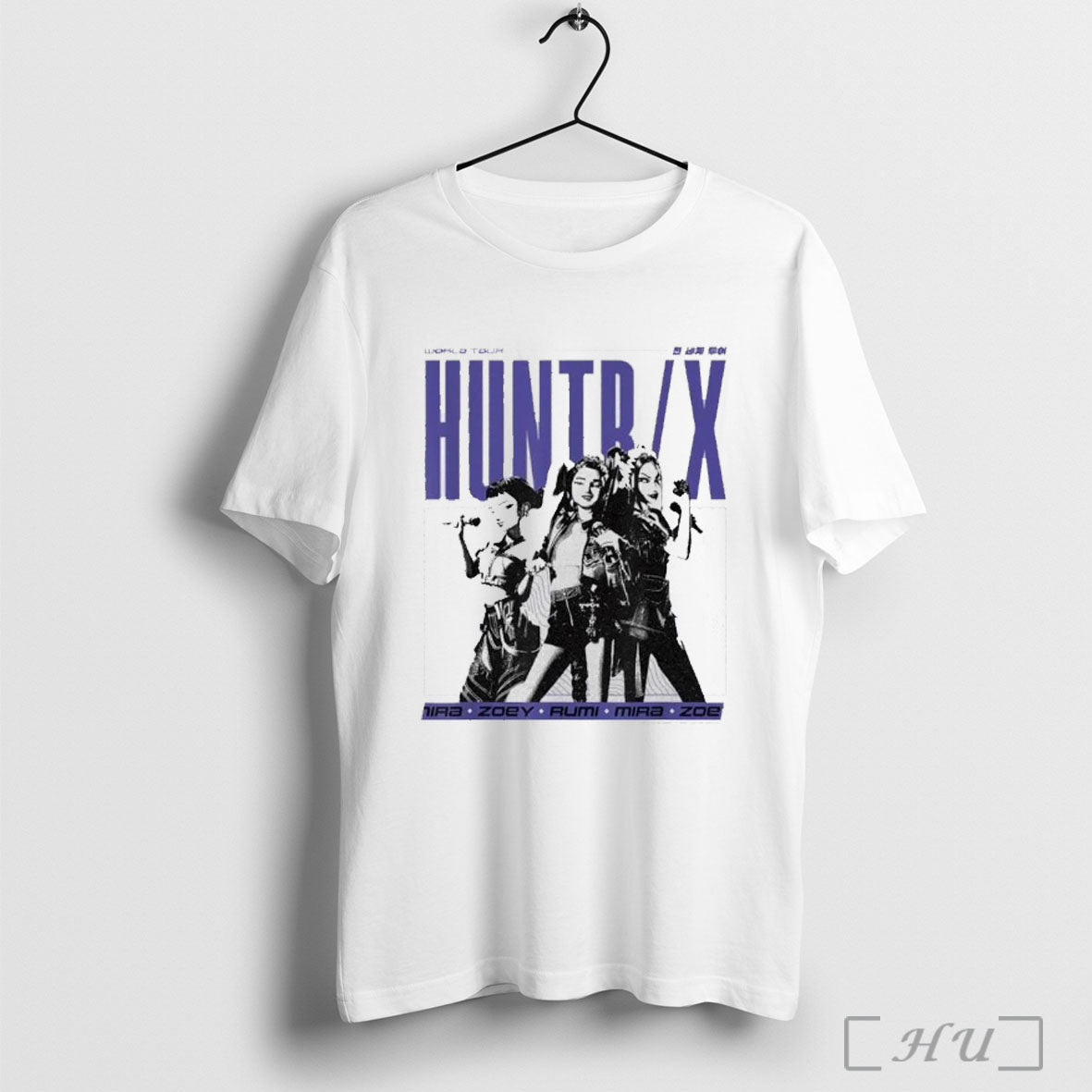 Officials Halloween World Tour Huntrix T Shirt