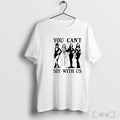 Officials Halloween You Cant Sit With Us Girls White S T Shirt
