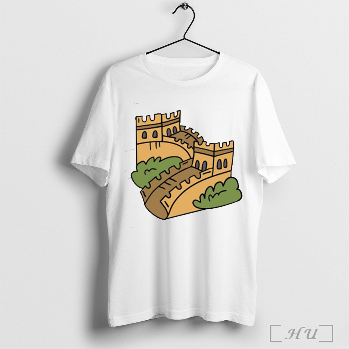 Officials Hand Drawn Chinese Great Wall Shirt Nvdteeshirt T Shirt