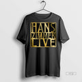 Officials Hans Zimmer Black Foll Logo Long Sleve Tee Shirt Sweater