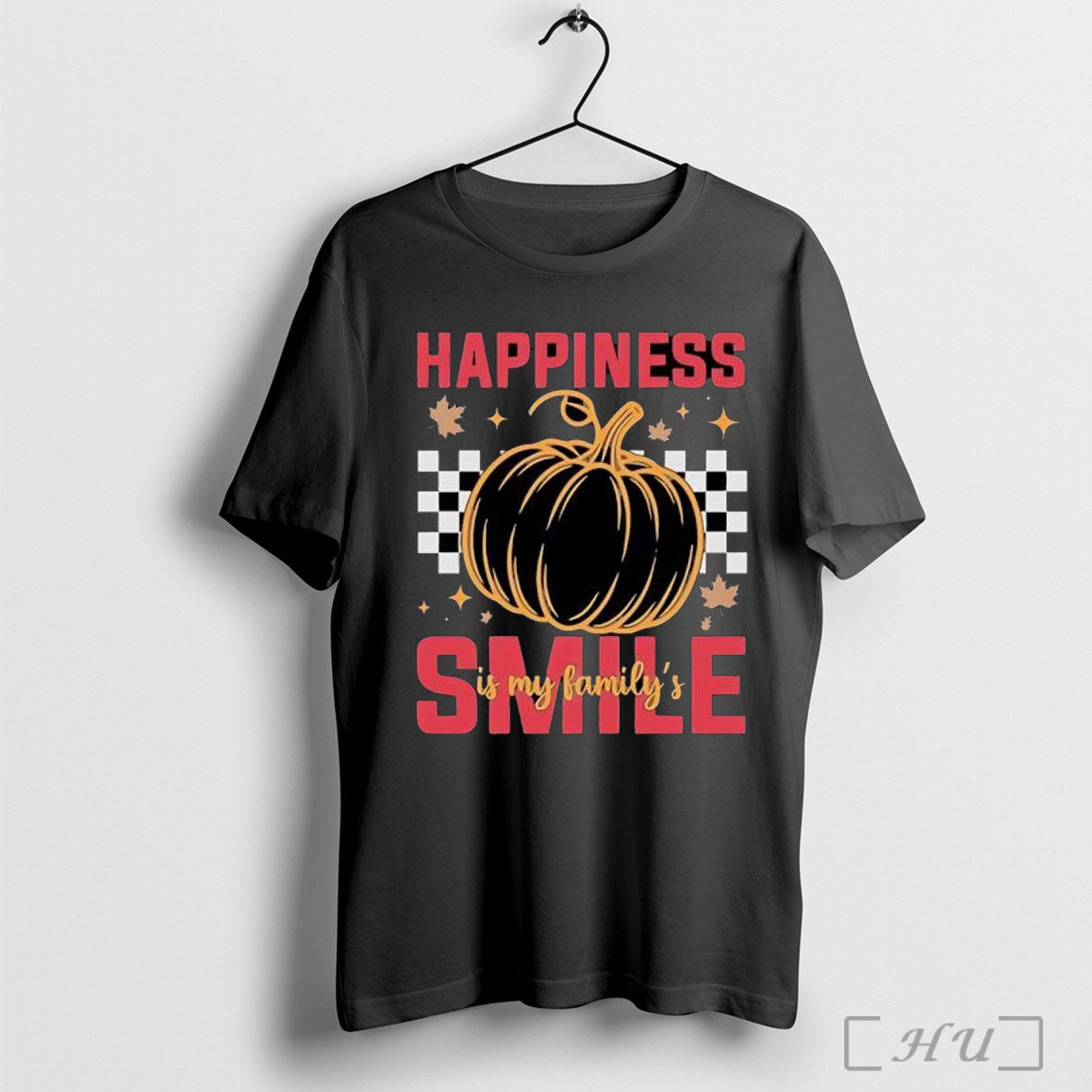 Officials Happiness Pumpkin Family Smile T Shirt