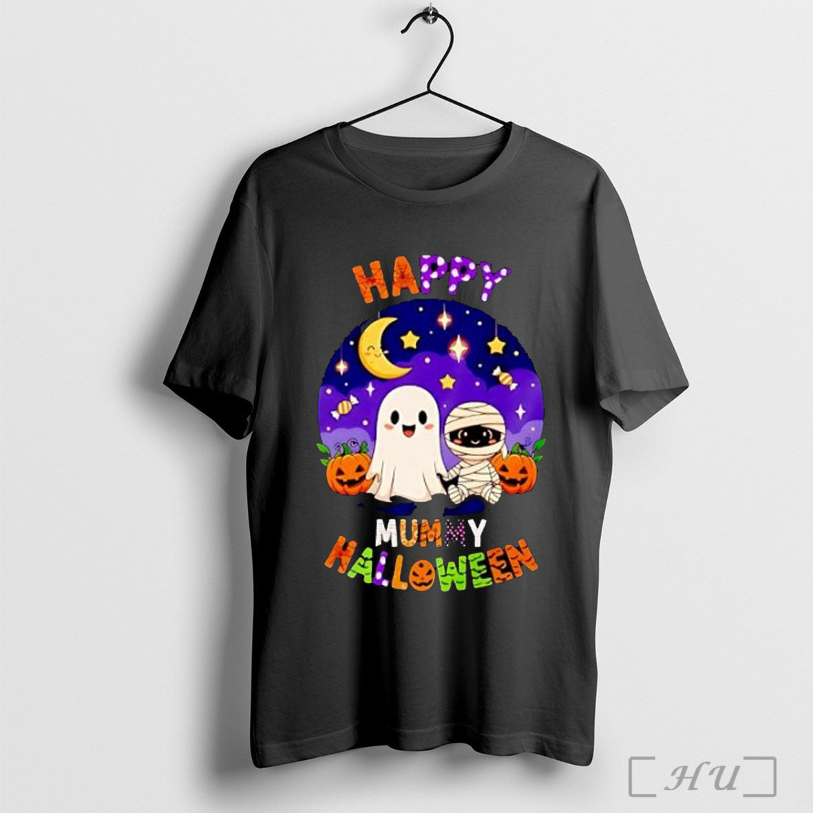 Officials Happy Mummy Halloween 2025 Cute T Shirt
