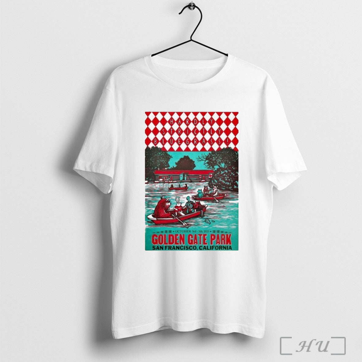 Officials Hardly Strictly Bluegrass Golden Gate Park Event 2025 T Shirt