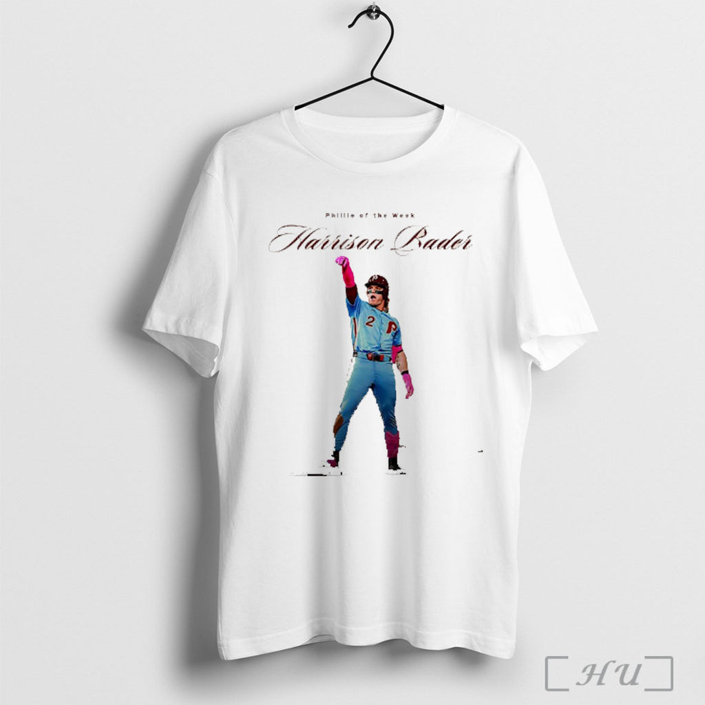 Officials Harrison Bader Phillie Of The Week Philadelphia Phillies Baseball 2025 T Shirt