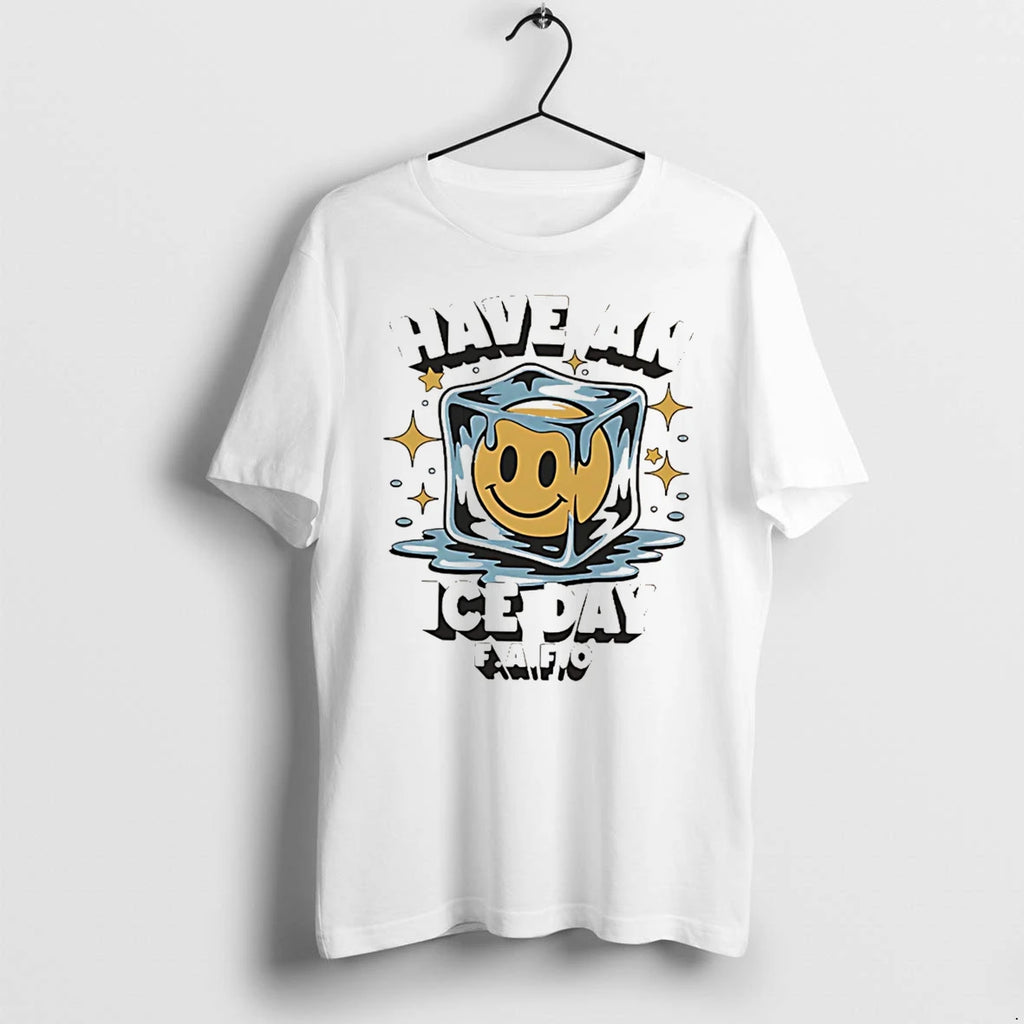 Officials Have An Ice Day Fafo Smiley Face Sarcastic Tee Premium T Shirt