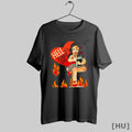 Officials Hell Is A Teenage Girl Heart Blazing Fire Classic Mens T Shirt