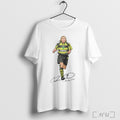 Officials Henrik Larsson Away Retro 1997 Signature T Shirt
