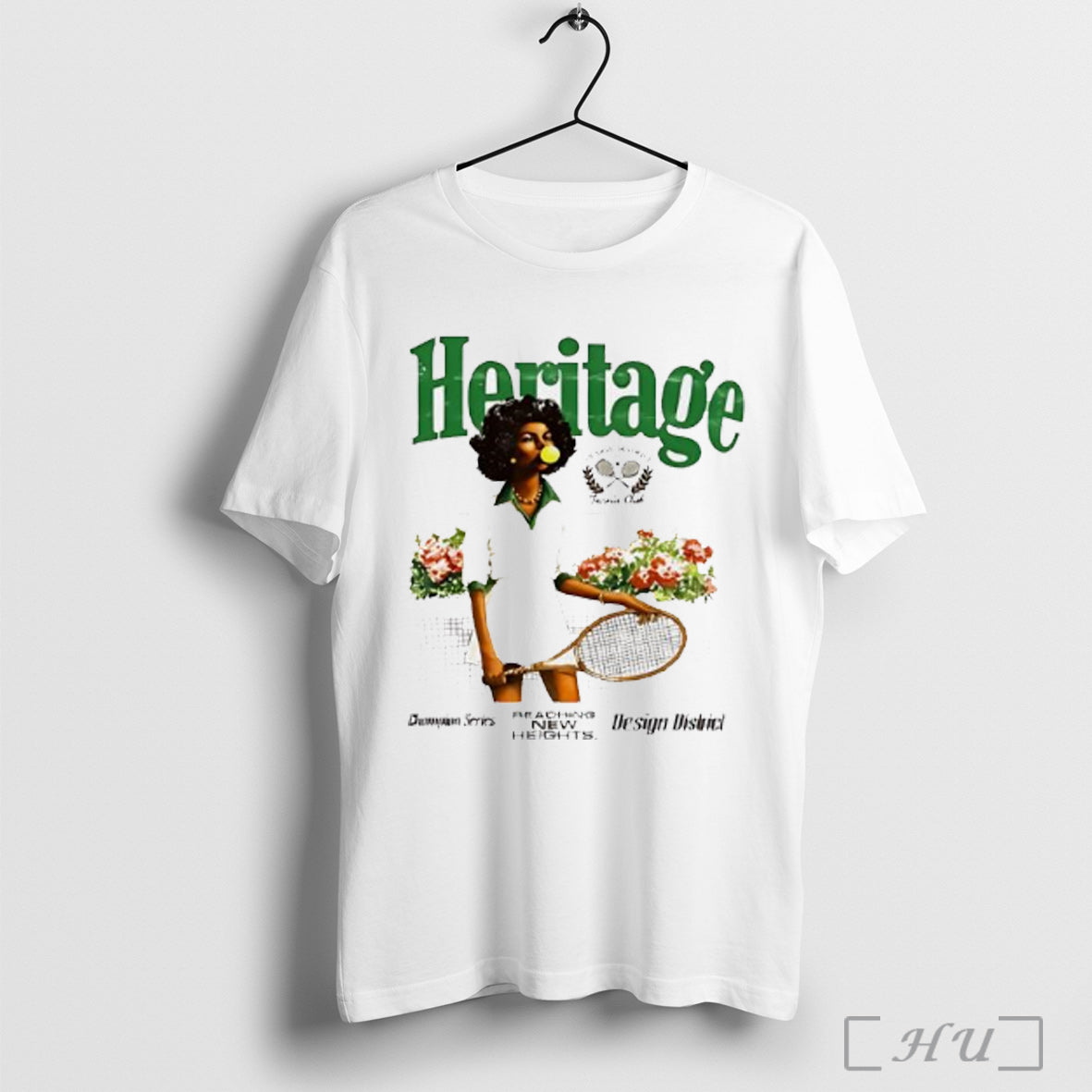 Officials Heritage Tennis Club Vintage Graphic Champion Series T Shirt