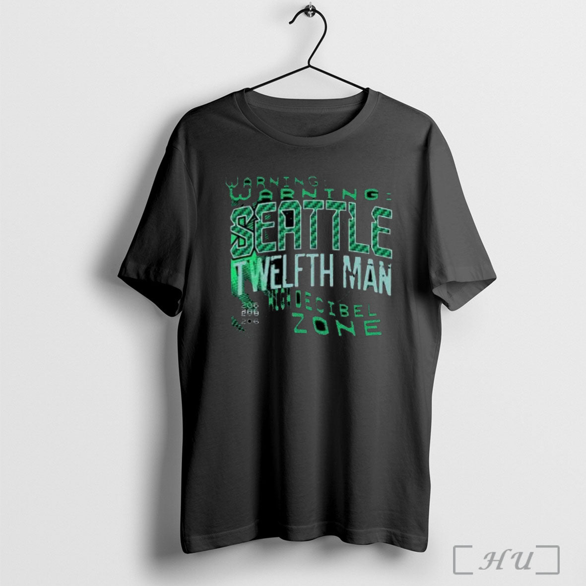 Officials High Decibel Zone Seattle Football Twelfth Man T Shirt