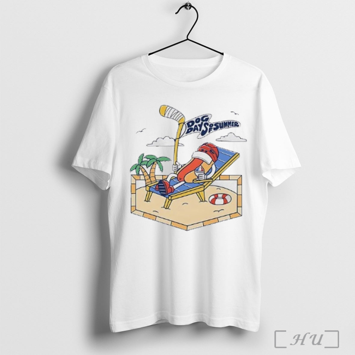 Officials Hockey Hot Dog Days Of Summer T Shirt