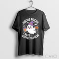 Officials Hocus Pocus I Need Coffee To Focus Halloween 2025 T Shirt