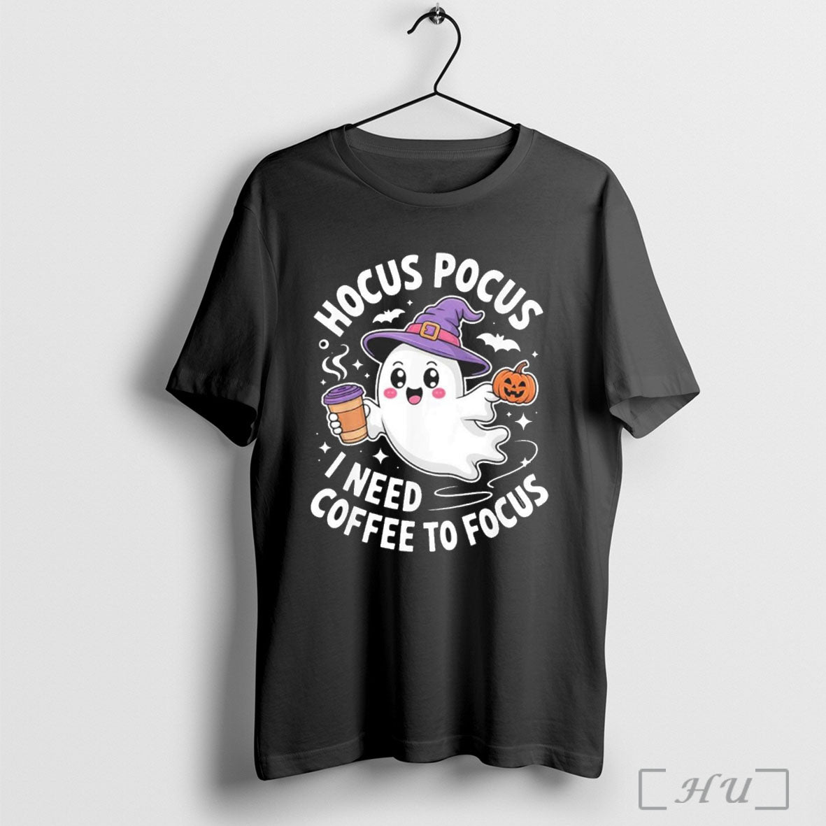 Officials Hocus Pocus I Need Coffee To Focus Halloween 2025 T Shirt