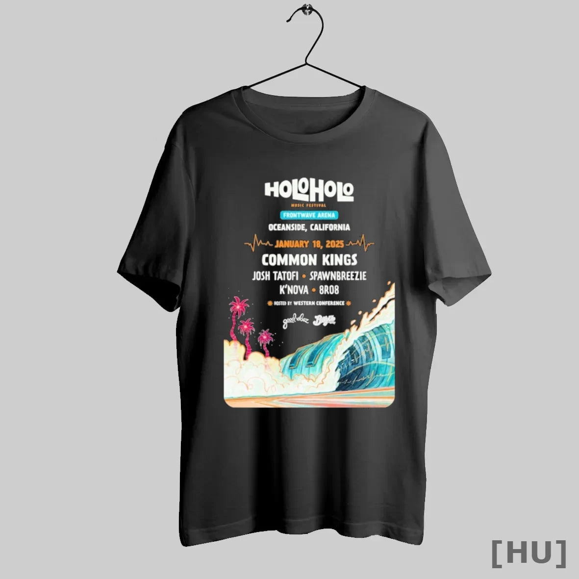 Officials Holo Holo Oceanside 2025 Lineup T Shirt