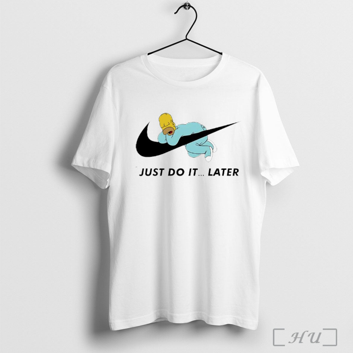 Officials Homer Simpson Just Do It Later T Shirt
