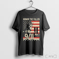 Officials Honor The Fallen September 11 American Flag T Shirt Sweatshirt Png