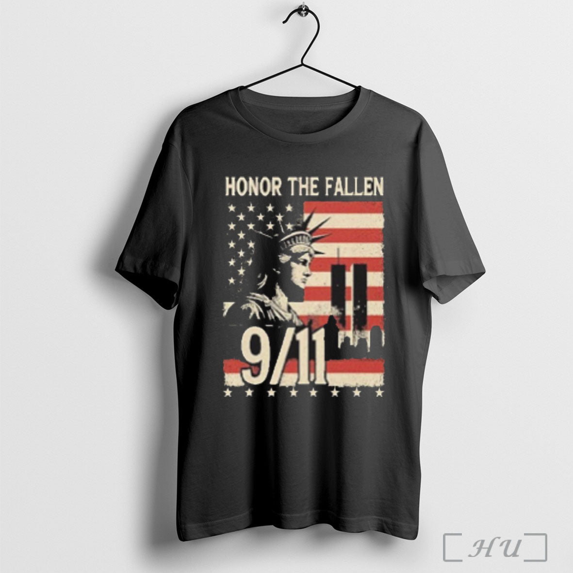 Officials Honor The Fallen September 11 American Flag T Shirt Sweatshirt Png