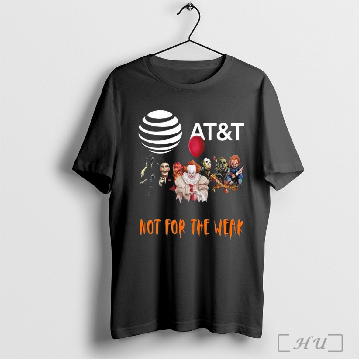 Officials Horror Characters X Att Not For The Weak Halloween 2025 T Shirt
