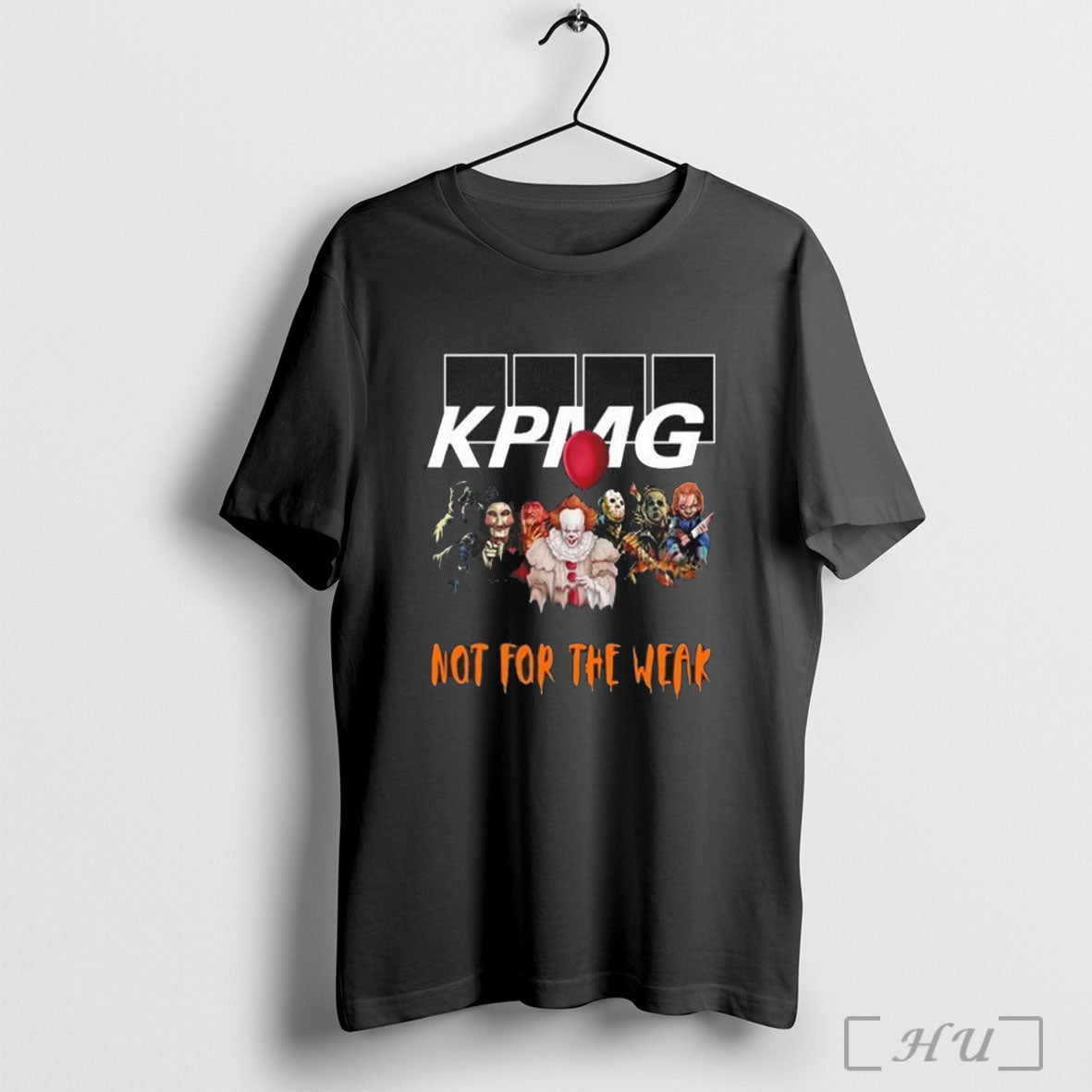 Officials Horror Characters X Kpmg Not For The Weak Halloween 2025 T Shirt