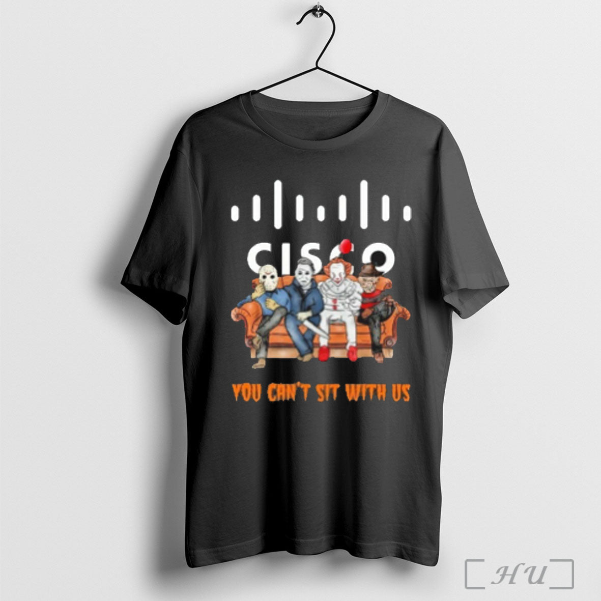 Officials Horror Film You Cant Sit With Us Cisco Logo T Shirt Sweatshirt Png