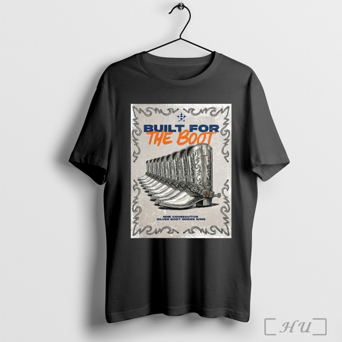 Officials Houston Astros Built For The Boot T Shirt
