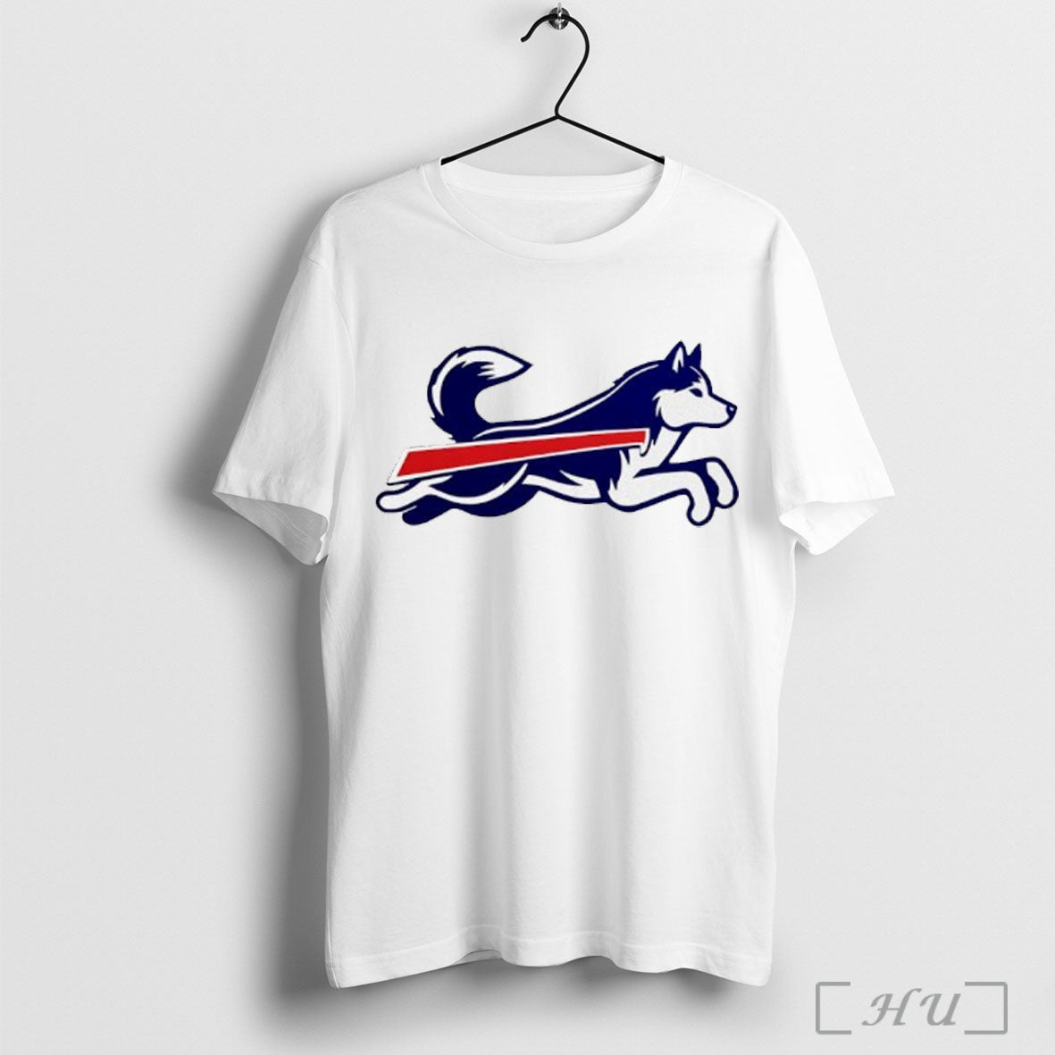 Officials Husky Buffalo Bulls Football Retro Style T Shirt